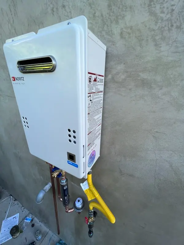 Tankless water heater installation for Clarks Crossing homes